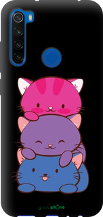 TPU чехол Милі котятка для Xiaomi Redmi Note 8T - 6518b-1818 изображение 