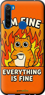 TPU чехол 'Funny Cat' для Xiaomi Redmi Note 8T изображение 5