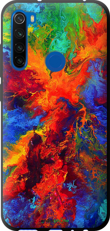 TPU чехол Акварель на холсте для Xiaomi Redmi Note 8T - 4150b-1818 изображение 