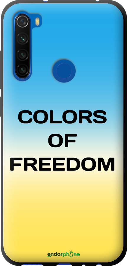 TPU чехол Colors of Freedom для Xiaomi Redmi Note 8T - 5453b-1818 изображение 