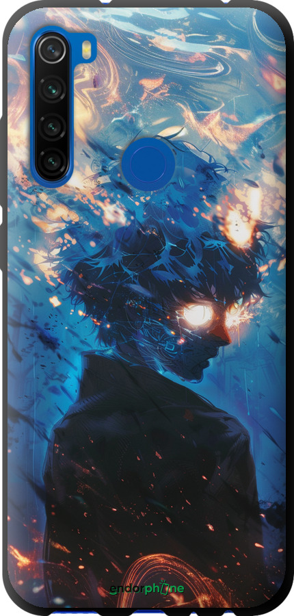 TPU чехол Сатору Годжо для Xiaomi Redmi Note 8T - 6129b-1818 изображение 