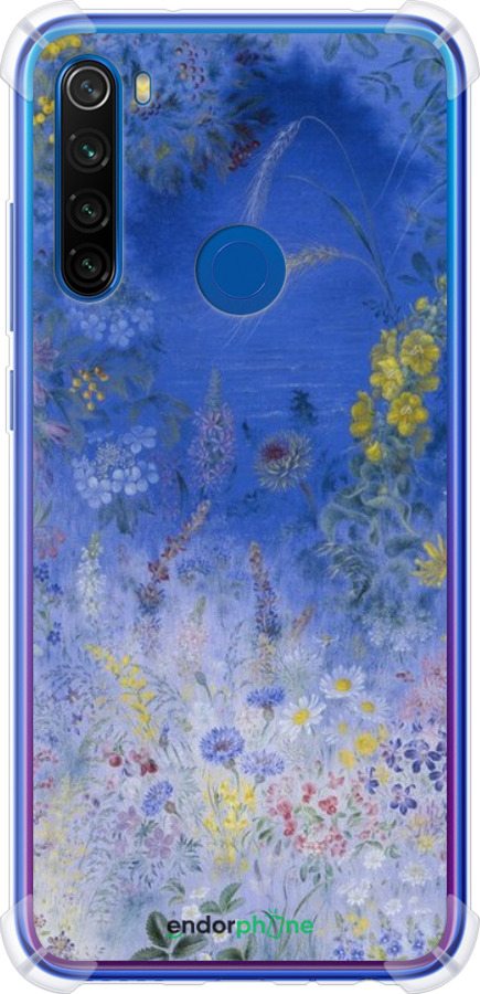 Силикон с усиленными углами чехол Билокур для Xiaomi Redmi Note 8T - 5908sp-1818 изображение 