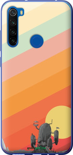 Силіконовий чехол № 5420 для Xiaomi Redmi Note 8T - 5420u-1818 изображение 