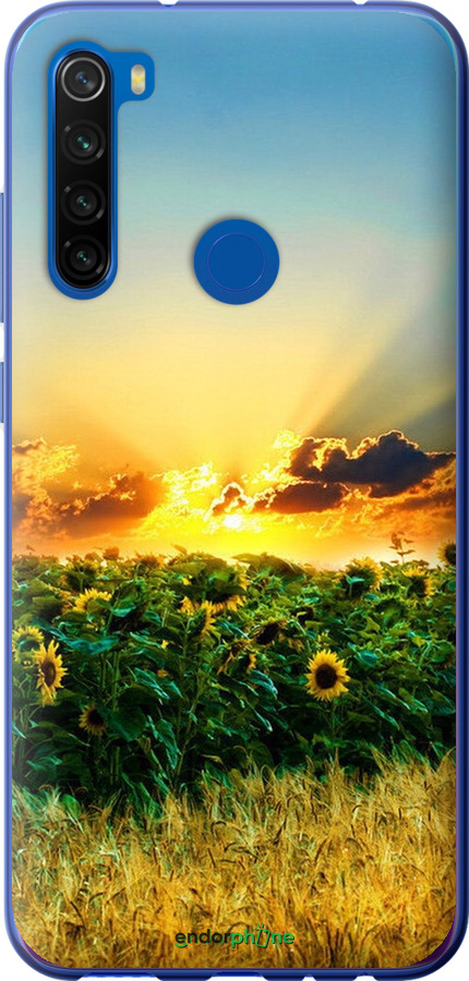 

2D пластиковий чохол "Україна" для Xiaomi Redmi Note 8T
