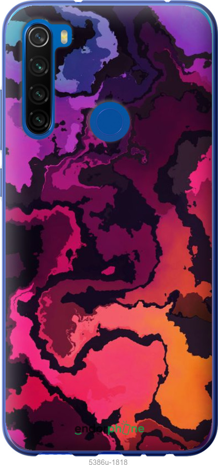 Силиконовый чехол № 5386 для Xiaomi Redmi Note 8T - 5386u-1818 изображение 