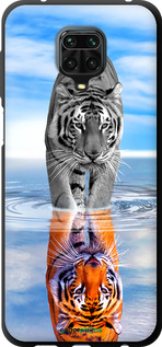TPU чехол Тигр для Xiaomi Redmi Note 9S - 6016b-2029 изображение 