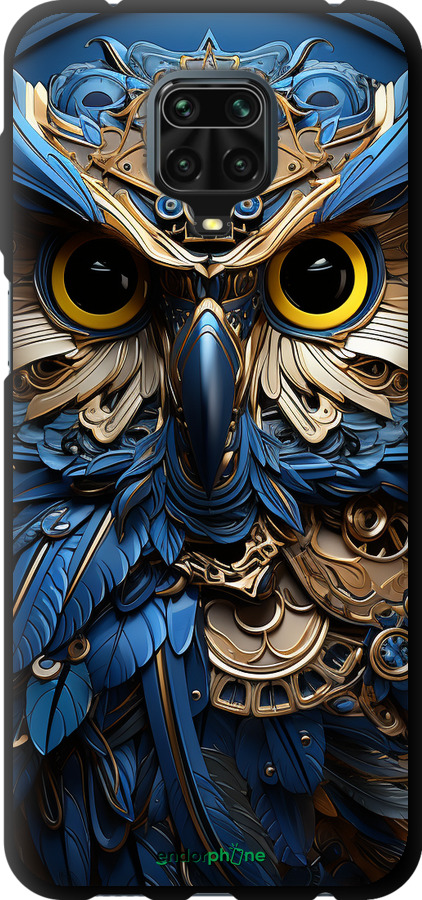 TPU чехол Сова v2 для Xiaomi Redmi Note 9 Pro - 5649b-1911 изображение 