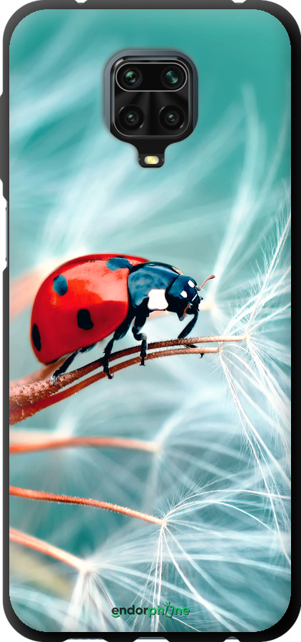 TPU чехол Божья коровка для Xiaomi Redmi Note 9S - 6049b-2029 изображение 