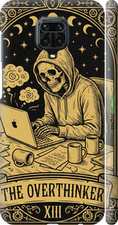 3D пластиковый матовый чехол The Overthinker для Xiaomi Redmi Note 9 Pro - 6774m-1911 изображение 