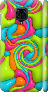 3D пластиковый матовый чехол Y2K Jelly Dream для Xiaomi Redmi Note 9 Pro - 6780m-1911 изображение 