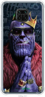 Силіконовий протиударний с посиленими кутами чехол № 5389 для Xiaomi Redmi Note 9S - 5389sp-2029 изображение 