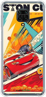 Силіконовий протиударний с посиленими кутами чехол Тачки для Xiaomi Redmi Note 9S - 6288sp-2029 изображение 