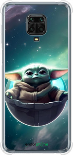 Силіконовий протиударний с посиленими кутами чехол Малышь йода для Xiaomi Redmi Note 9S - 6294sp-2029 изображение 