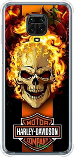 Силикон с усиленными углами чехол Харлей девидсон для Xiaomi Redmi Note 9 Pro - 6370sp-1911 изображение 