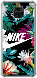 Силіконовий протиударний с посиленими кутами чехол Nike для Xiaomi Redmi Note 9S - 6378sp-2029 изображение 