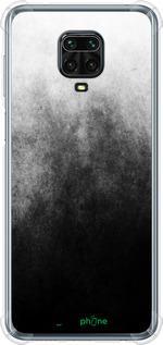 Силикон с усиленными углами чехол Абстрактная композиция в серых тонах для Xiaomi Redmi Note 9S - 6477sp-2029 изображение 