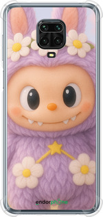 Силіконовий протиударний с посиленими кутами чехол Лабубу 1 для Xiaomi Redmi Note 9 Pro - 6709sp-1911 изображение 