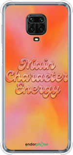 Силикон с усиленными углами чехол Aura Gradient Main Character Energy Aesthetic Y2K для Xiaomi Redmi Note 9S - 6783sp-2029 изображение 