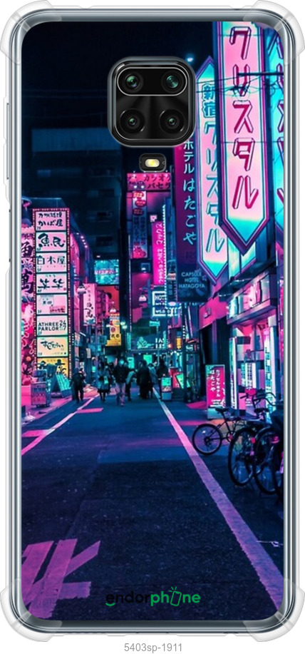 Силикон с усиленными углами чехол № 5403 для Xiaomi Redmi Note 9S - 5403sp-2029 изображение 