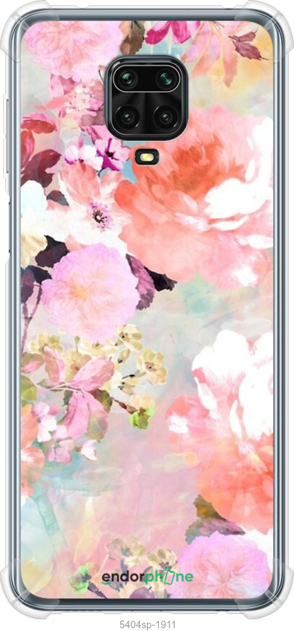 Силикон с усиленными углами чехол № 5404 для Xiaomi Redmi Note 9 Pro - 5404sp-1911 изображение 