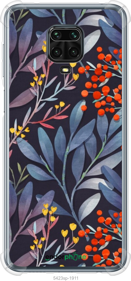 Силикон с усиленными углами чехол № 5423 для Xiaomi Redmi Note 9S - 5423sp-2029 изображение 