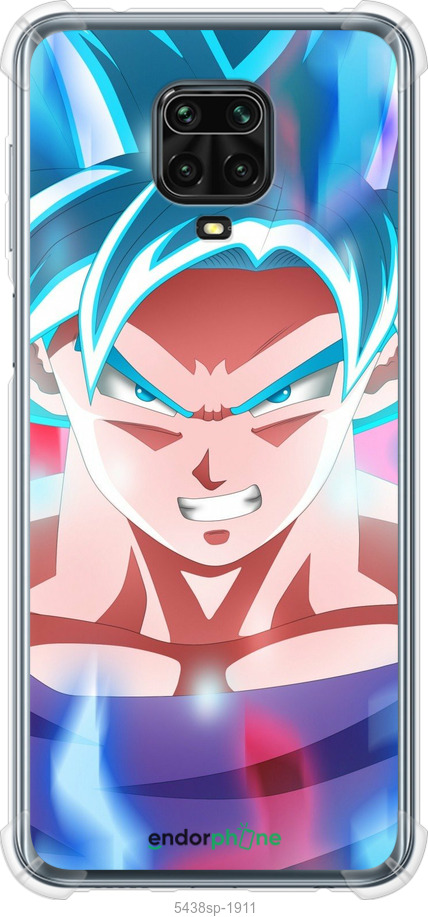 Силіконовий протиударний с посиленими кутами чехол № 5438 для Xiaomi Redmi Note 9S - 5438sp-2029 изображение 