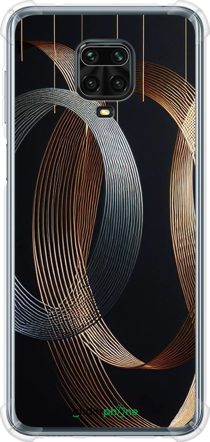 Силикон с усиленными углами чехол Симфония для Xiaomi Redmi Note 9S - 5835sp-2029 изображение 