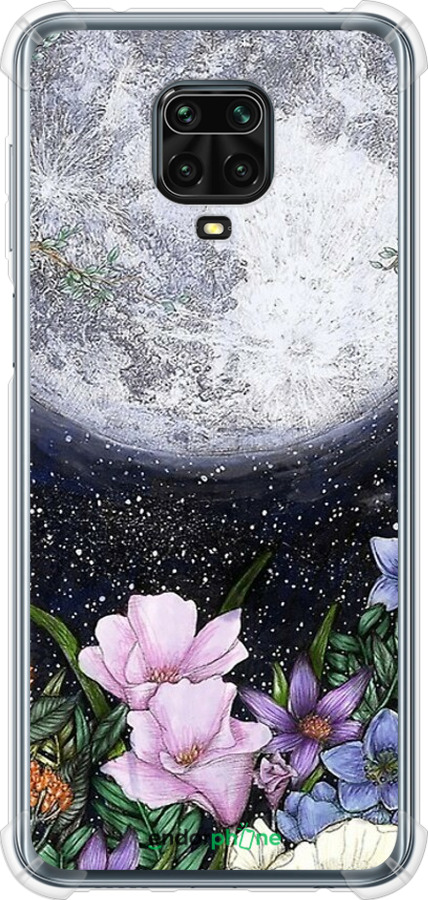 Силикон с усиленными углами чехол Полночь в саду для Xiaomi Redmi Note 9S - 6259sp-2029 изображение 
