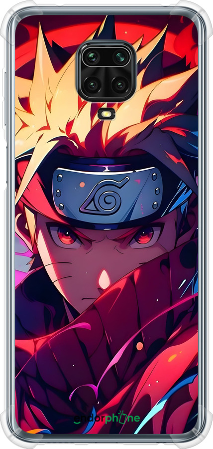 Силіконовий протиударний с посиленими кутами чехол Наруто для Xiaomi Redmi Note 9S - 6274sp-2029 изображение 