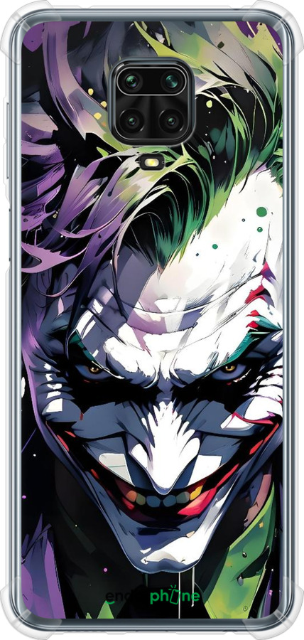 Силіконовий протиударний с посиленими кутами чехол Джокер для Xiaomi Redmi Note 9S - 6289sp-2029 изображение 