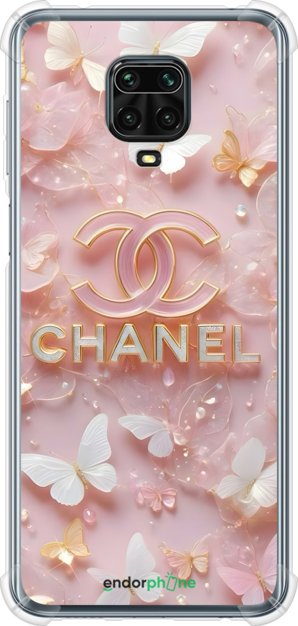 Силіконовий протиударний с посиленими кутами чехол Шанель для Xiaomi Redmi Note 9S - 6366sp-2029 изображение 