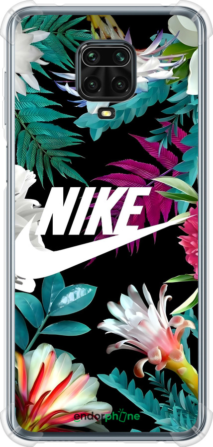 Силіконовий протиударний с посиленими кутами чехол Nike для Xiaomi Redmi Note 9S - 6378sp-2029 изображение 