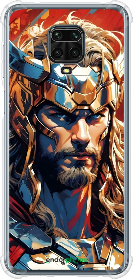 Силикон с усиленными углами чехол Тор для Xiaomi Redmi Note 9S - 6384sp-2029 изображение 