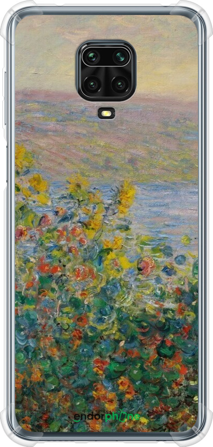 Силикон с усиленными углами чехол Пейзаж для Xiaomi Redmi Note 9 Pro - 6445sp-1911 изображение 