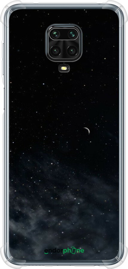 Силикон с усиленными углами чехол Ночное небо для Xiaomi Redmi Note 9S - 6451sp-2029 изображение 
