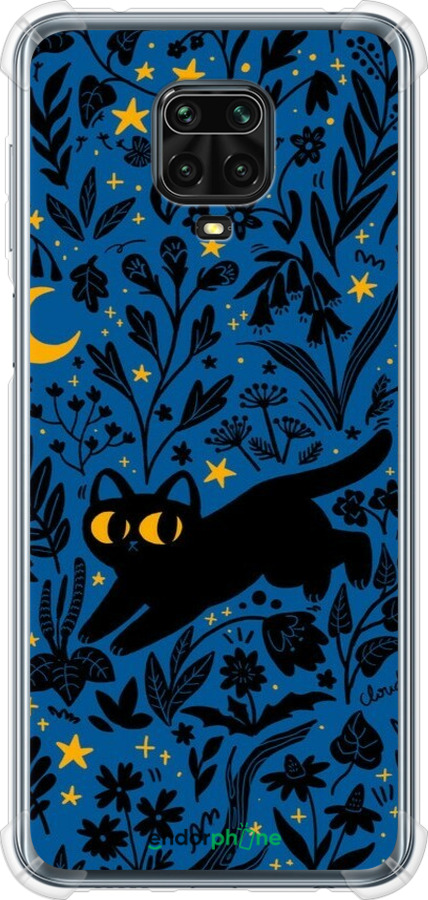 Силіконовий протиударний с посиленими кутами чехол Літня ніч для Xiaomi Redmi Note 9S - 6472sp-2029 изображение 