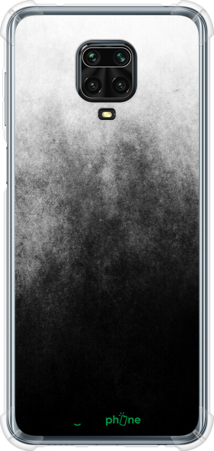 Силикон с усиленными углами чехол Абстрактная композиция в серых тонах для Xiaomi Redmi Note 9S - 6477sp-2029 изображение 