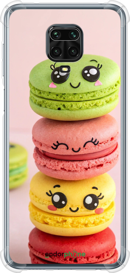 Силикон с усиленными углами чехол Печенье для Xiaomi Redmi Note 9S - 6693sp-2029 изображение 