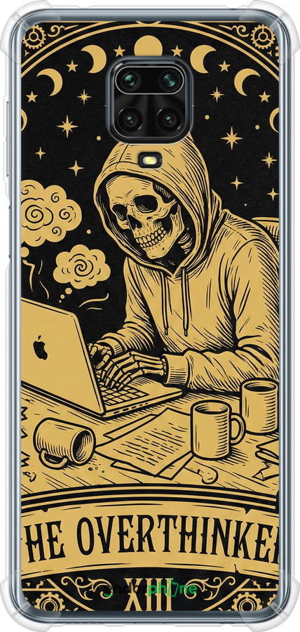 Силикон с усиленными углами чехол The Overthinker для Xiaomi Redmi Note 9S - 6774sp-2029 изображение 