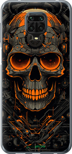 Силіконовий чехол Череп для Xiaomi Redmi Note 9S - 5952u-2029 изображение 