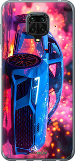 Силиконовый чехол Ауди для Xiaomi Redmi Note 9S - 6286u-2029 изображение 