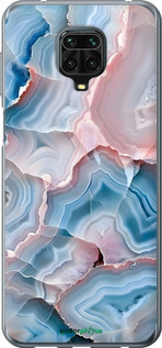 Силиконовый чехол Мрамор для Xiaomi Redmi Note 9S - 6306u-2029 изображение 