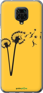 Силіконовий чехол Мінімалізм кульбаби для Xiaomi Redmi Note 9S - 6449u-2029 изображение 