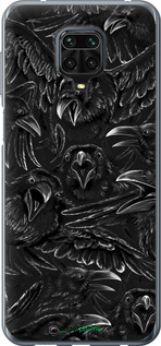 Силіконовий чехол Вороня лють для Xiaomi Redmi Note 9S - 6474u-2029 изображение 