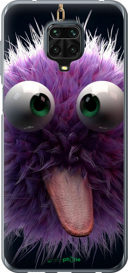 Силиконовый чехол Пушистик для Xiaomi Redmi Note 9S - 6017u-2029 изображение 