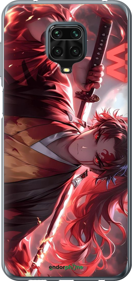 Силіконовий чехол Аниме воин для Xiaomi Redmi Note 9S - 6281u-2029 изображение 