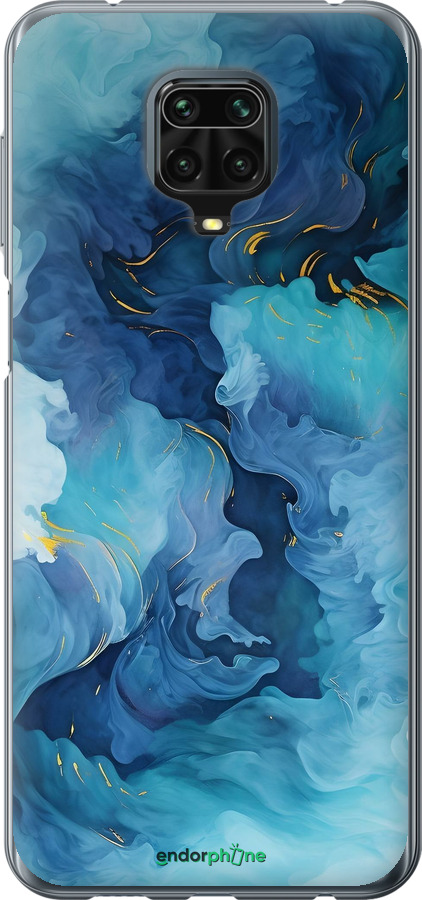 Силиконовый чехол Акварель для Xiaomi Redmi Note 9S - 6320u-2029 изображение 
