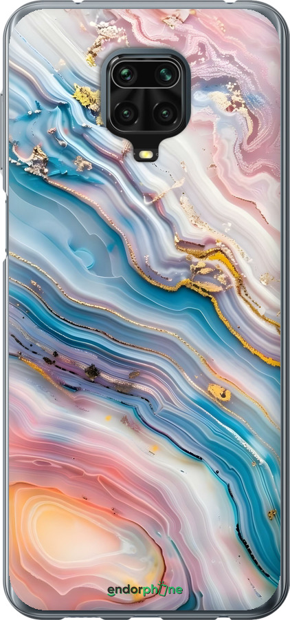 Силіконовий чехол Мрамор красивый для Xiaomi Redmi Note 9S - 6376u-2029 изображение 