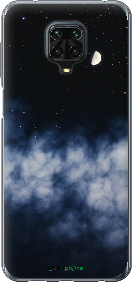 Силиконовый чехол Ночное небо для Xiaomi Redmi Note 9 Pro - 6450u-1911 изображение 