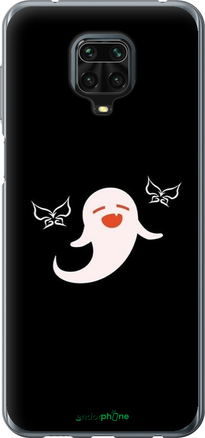 Силиконовый чехол Genshin Impact Ху Тао Искусство духа-призрака для Xiaomi Redmi Note 9S - 6534u-2029 изображение 